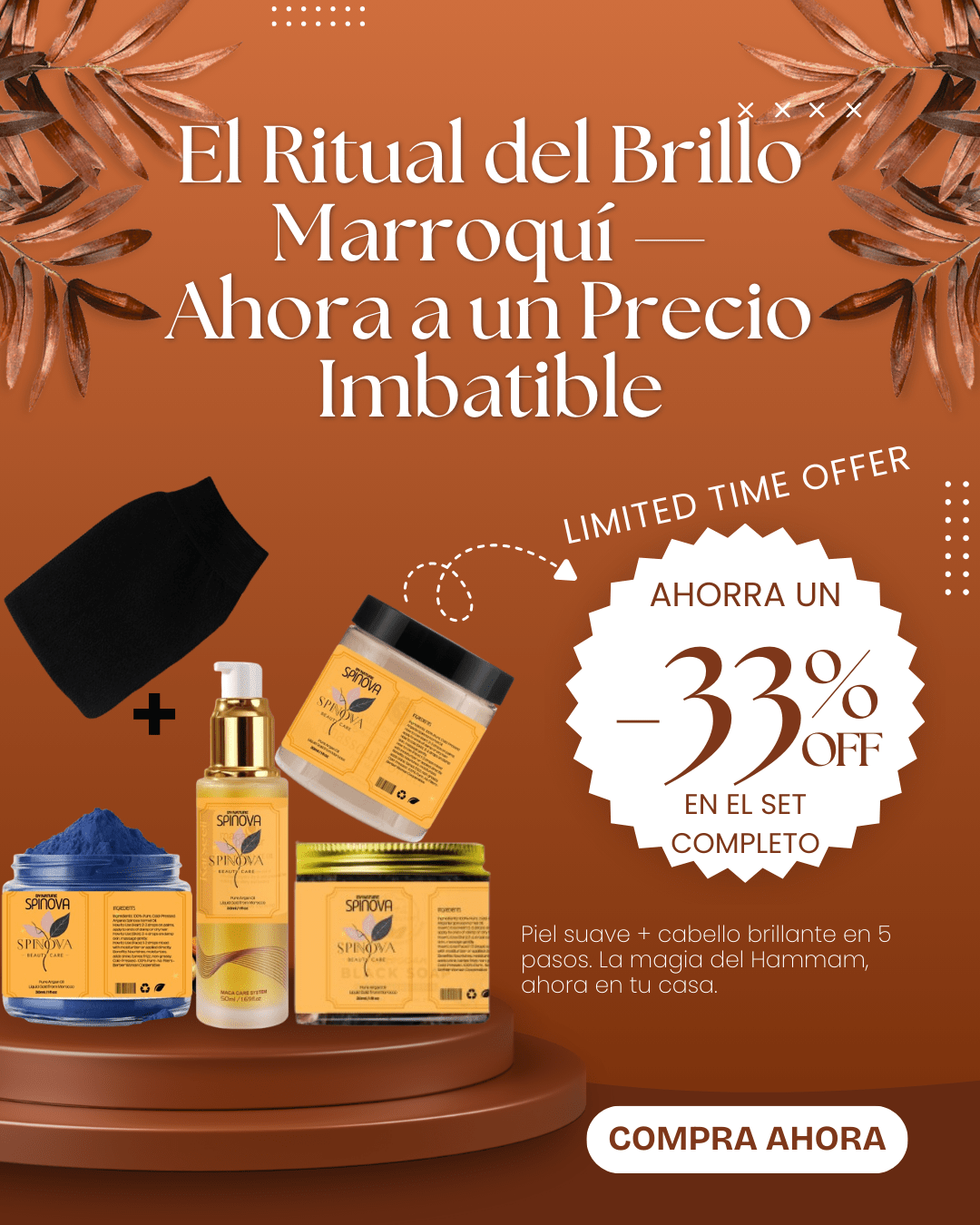 Pack Marroquí Spinova Glow — Ritual Hammam Completo 5 - en - 1 - spinova.net